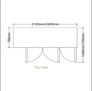 Bàn Đông 3 Cánh Inox Berjaya BS 3DF7Z