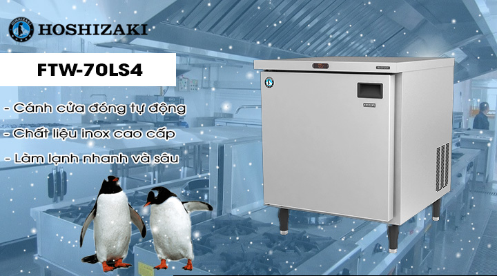 Bàn đông inox cao cấp Hoshizaki FTW-70LS4  chất lượng