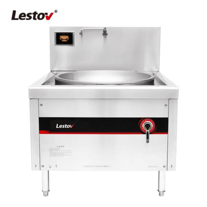 Bếp Điện Từ Size Lớn Mặt Lõm LESTOV LT-D900-E125 hình thực tế