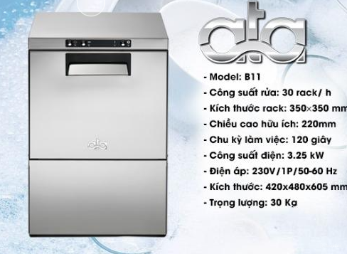 Máy Rửa Ly Chuyên Dụng B11 ATA