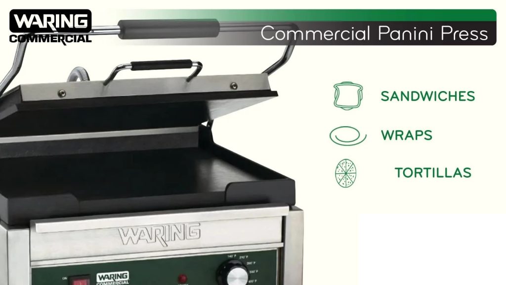 Máy nướng bánh mì Panini Waring WPG250E