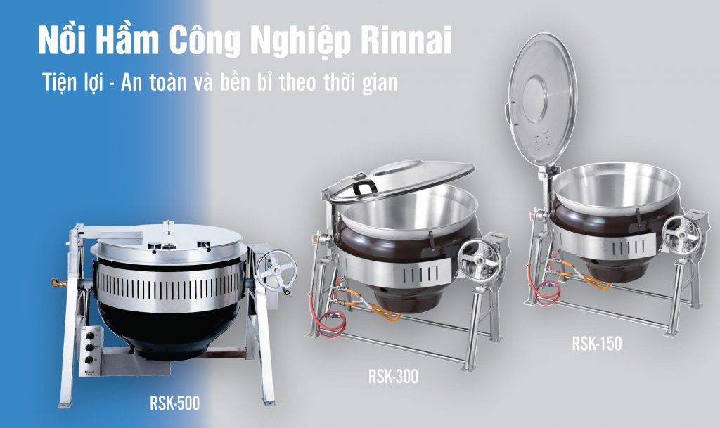 Nồi nấu soup Rinnai công nghiệp Rsk-500