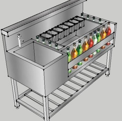 Thiết Bị Thùng Đá Chuyên Dụng Cho Quầy Bar - Cocktail Station Bar Fhv F&B Solutions