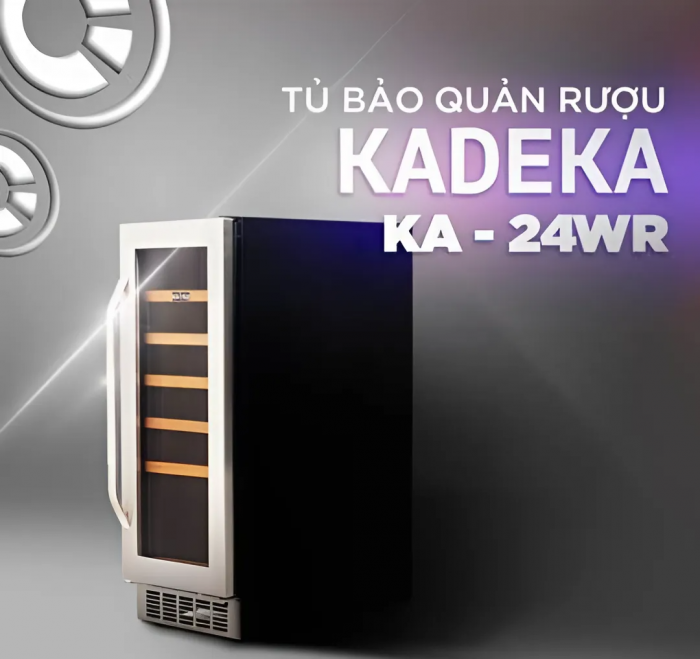 Tủ Ướp Rượu Vang Kadeka KA-24WR