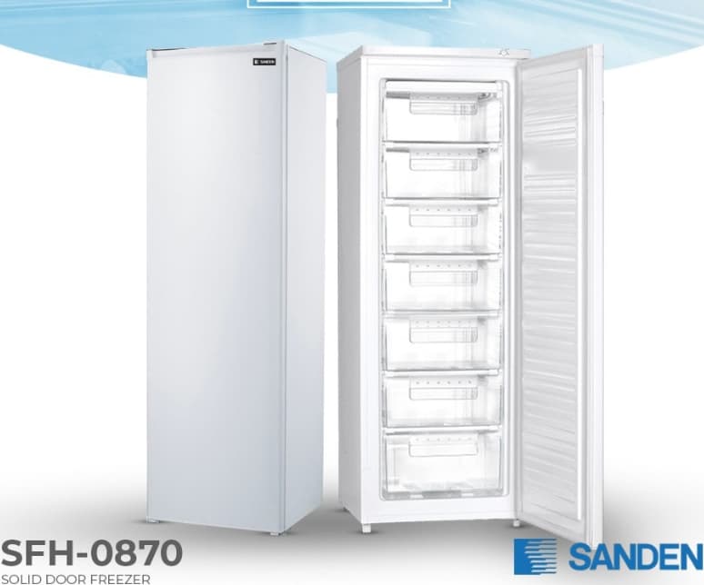 Tủ đông Sfh-0870 Sanden intercool 1 cánh đứng cao cấp