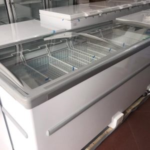 Tủ đông trưng bày dạng đảo (cvs) Sne-1855 Sanden intercool cao cấp