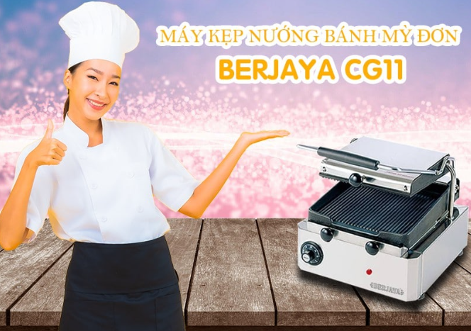 máy nướng bánh mỳ kẹp Berjaya CG-11