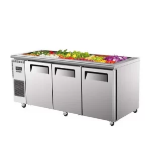 Bàn Mát Salad 3 Cánh Inox 1800mm SKIPIO SSR18-3