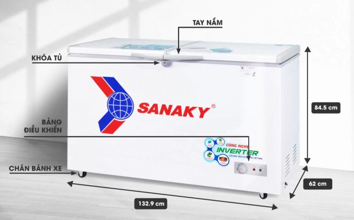 tu-dong-sanaky-2-canh-lon-4099a3-inverter-400-lit