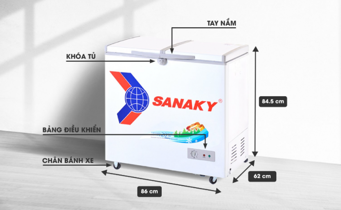 tủ đông Sanaky VH-2299A1