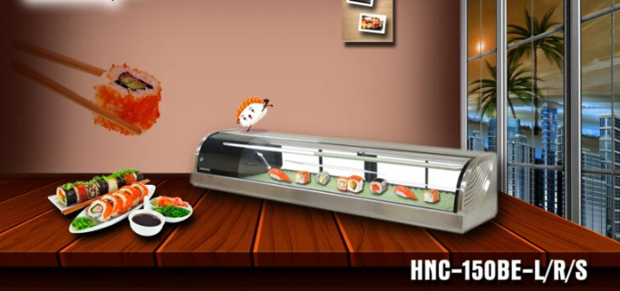 Tủ trưng bày sushi Hoshizaki HNC-150BE-R-B