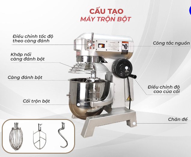 Máy Trộn Bột