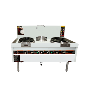 Bếp Á Đôi 1500mm Họng Gang Có Quạt Thổi Công Nghiệp FHV - Có Trả Góp