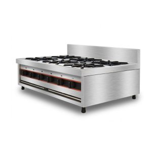 Bếp Âu 6 Họng Đốt Công Nghiệp Dùng Gas - Có Trả Góp