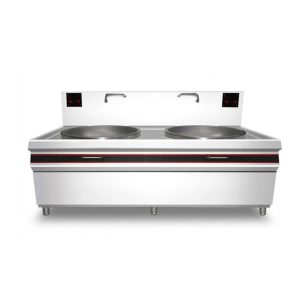 Bếp Từ Đôi Mặt Lõm Công Nghiệp 30KW Chảo Phi 800 - Có Trả Góp