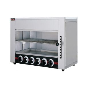 Lò Nướng Gas Salamander 6 Họng Đốt 6.7kW FHV - Có Trả Góp